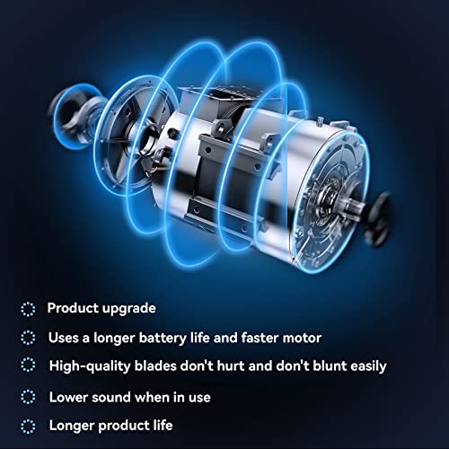 KRX Electric Nail Clipper, Fingernail Cutter and File 2 in 1 Design, Nail Scr...