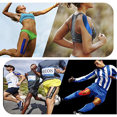 KT TAPE PRO Synthetic Elastic Kinesiology Therapeutic Tape, 125 Foot Jumbo Un...