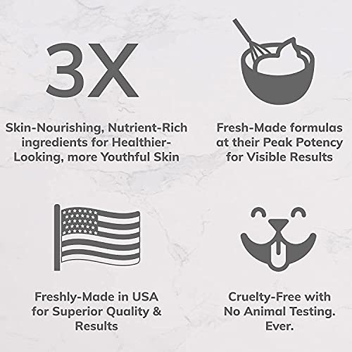 Ktchn Apothecary Fresh-Made Skincare, Natural Anti-Aging 4-Piece Facial Care ...