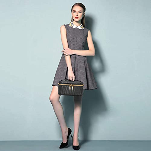 Makeup Bag 3 Pcs Waterproof Cosmetic Bag Set Portable Travel Cosmetic Bag Mul...