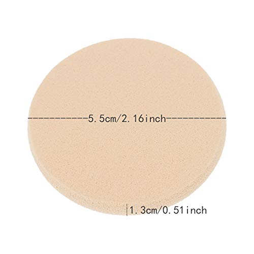 25 Pcs Women's Round Soft Makeup Beauty Eye Face Foundation Blender Facial Sm...