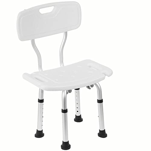 Kuloki Tool-Free Shower Chair for The Disabled and Elderly,SPA and Bathtub Se...