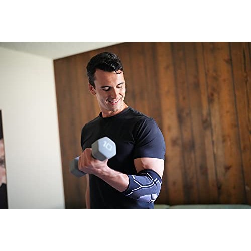 Kunto Fitness Elbow Brace Compression Support Sleeve for Tendonitis, Tennis E...