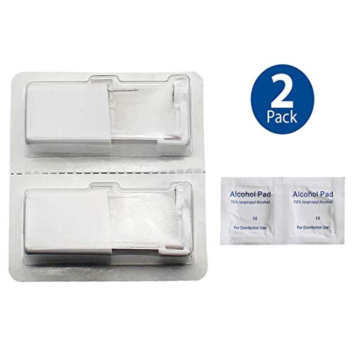 2 Pack Self Ear Piercing Gun Earrings Kit Tool Stud Safety Portable Nose Pier...