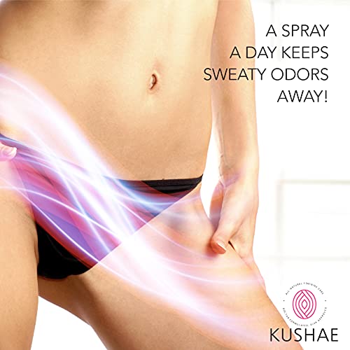 Kushae Feminine Deodorant Spray – OB/GYN Made, All Natural, Prevent Odors in ...