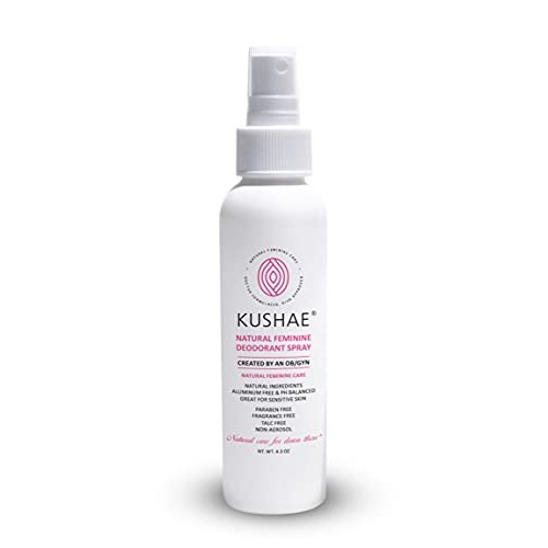 Kushae Feminine Deodorant Spray – OB/GYN Made, All Natural, Prevent Odors in ...
