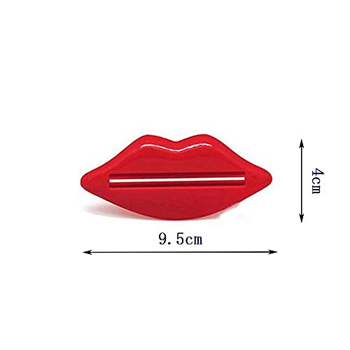 Kuuans 2Pcs Squeeze Rolling Tube Lip Style Bathroom Toothpaste Extruder Tooth...