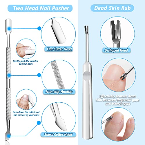 Podiatrist Toenail Clippers for Thick Nails, Professional Ingrown Toenail Too...