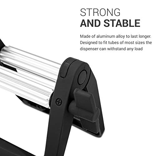 kwmobile Plastic Toothpaste Tube Squeezer - Large Multifunctional Tube Wringe...