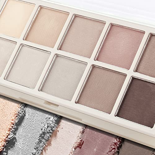 KYDA 10 Colors Eyeshadow Palette, Colorful Matte and Glitter Color Eyeshadow ...