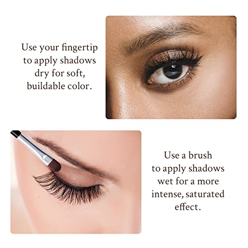 KYDA 10 Colors Eyeshadow Palette, Colorful Matte and Glitter Color Eyeshadow ...