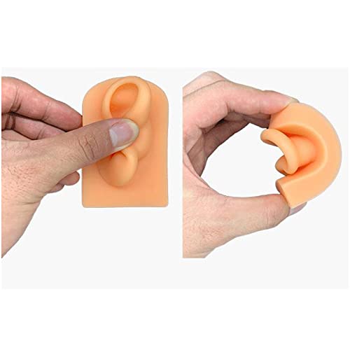 KZ55H Human Ear Model, 1 Pair Silicone Ear Model, Highly Simulated Ear Models...
