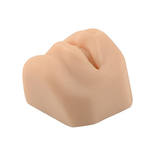 KZ55H Soft Silicone Mouth Model - Silicone Lip Piercing Model - Body Part Dis...