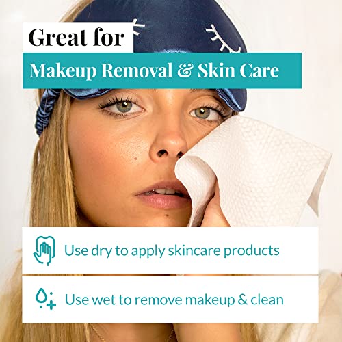 KubWipes | Premium Cotton Dry Wipes | Natural Skin Cleaning Wipes | Soft & Se...