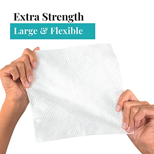 KubWipes | Premium Cotton Dry Wipes | Natural Skin Cleaning Wipes | Soft & Se...