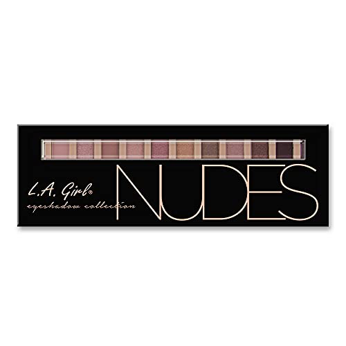 L.A. Girl Beauty Brick Eyeshadow, Nudes, 0.42 Ounce