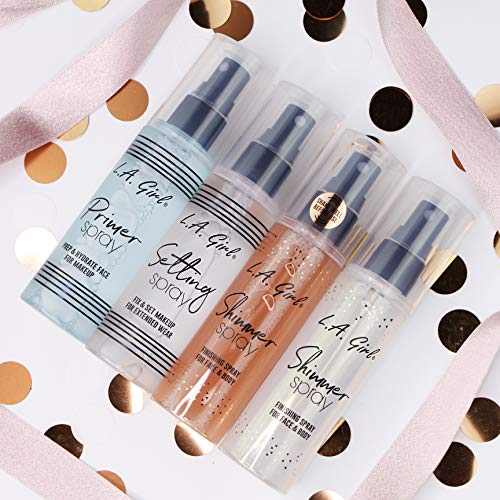 L.A. Girl Shimmer Spray, 2.7 Fl Oz, Gold