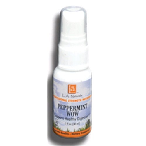 L A NATURALS Peppermint Wow Breath Spray g, 0.02 Pound
