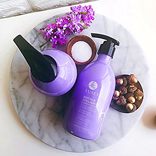 Luseta Biotin & Collagen Shampoo & Conditioner Set 2 x 16.9oz - Thickening fo...