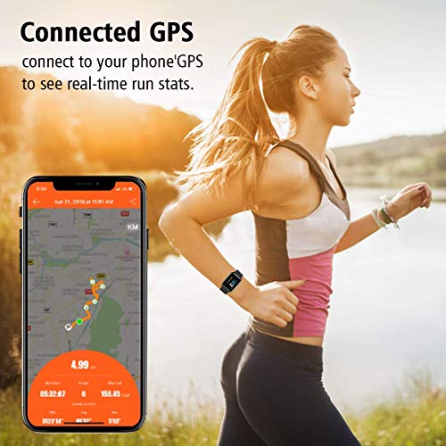 Fitness Tracker, L8star Smart Watch Heart Rate Activity Tracker with 1.3 inch...