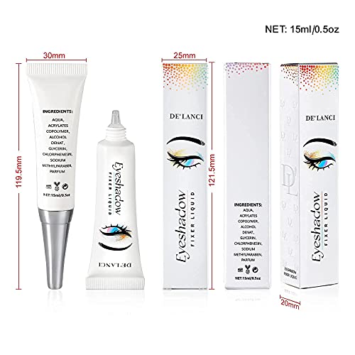 DE'LANCI Eye Primer Eyeshadow Base, La Catrina 2.0 Professional Makeup Glitte...