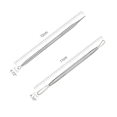 Blackhead Remover, 2 PCS Pimple Popper Tool，Stainless Steel Pimple Extractor...