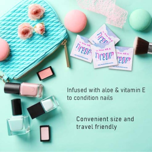 LA Fresh Nail Polish Remover Pads Pack of 50ct Individually Wrapped with Lave...