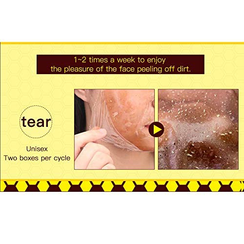 Blackhead Remover Peel Off Mask Deep Pore Acne Cleansing Facial Mask Nose Sme...