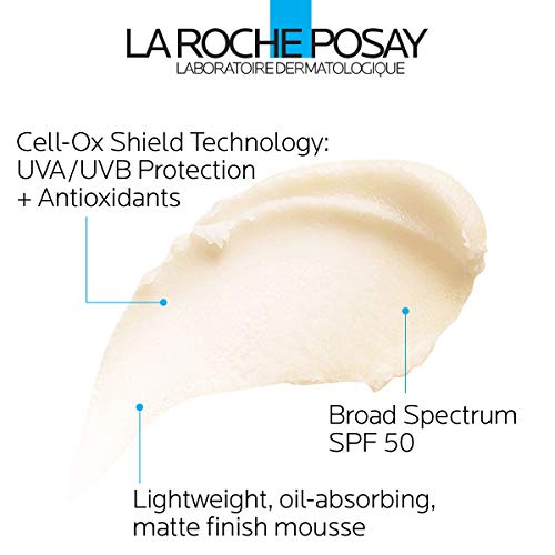 La Roche-Posay Anthelios Anti-Aging Primer with Sunscreen, 50 SPF, Blurs Fine...