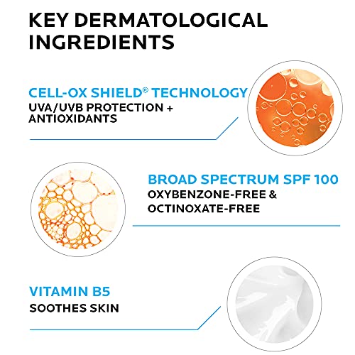 La Roche-Posay Anthelios Melt-in Milk Body & Face Sunscreen Lotion Broad Spec...