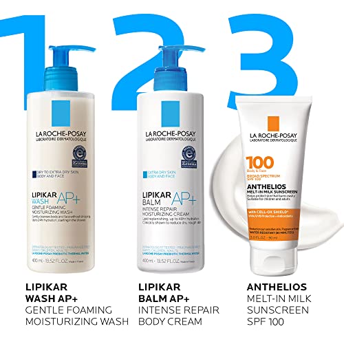 La Roche-Posay Anthelios Melt-in Milk Body & Face Sunscreen Lotion Broad Spec...