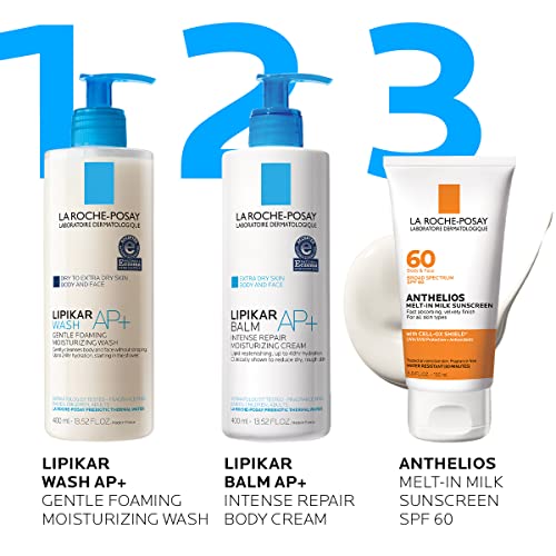 La Roche-Posay Anthelios Melt-In Sunscreen Milk Body & Face Sunscreen Lotion ...