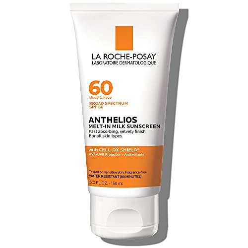 La Roche-Posay Anthelios Melt-In Sunscreen Milk Body & Face Sunscreen Lotion ...