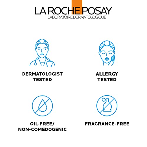 La Roche-Posay Anthelios Tinted Sunscreen SPF 50, Ultra-Light Fluid Broad Spe...