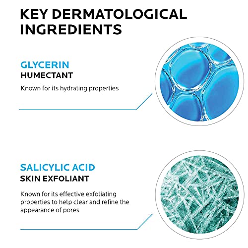 La Roche-Posay Effaclar Deep Cleansing Foaming Cream Cleanser, Daily Face Was...