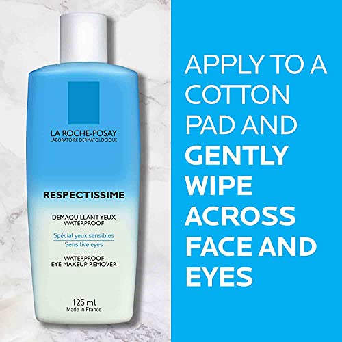 La Roche-Posay Respectissime Waterproof Eye Makeup Remover, Won't Irritate Se...