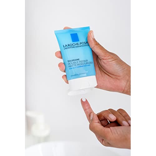 La Roche-Posay Toleriane Double Repair Matte Face Moisturizer, Daily Gel Mois...