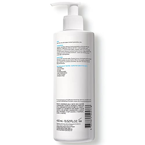 La Roche-Posay Toleriane Hydrating Gentle Facial Cleanser, Daily Face Wash wi...