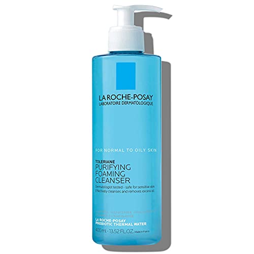 La Roche-Posay Toleriane Purifying Foaming Facial Cleanser, Oil Free Face Was...