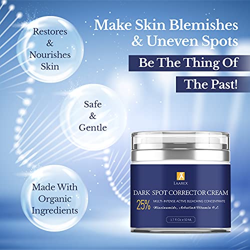 Dark Spot Corrector Remover for Face and body, Dark Spot Cream with Quick Res...