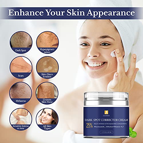 Dark Spot Corrector Remover for Face and body, Dark Spot Cream with Quick Res...