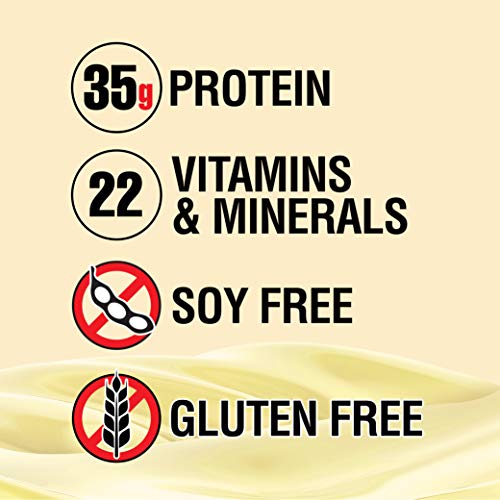 Labrada Nutrition Lean Body Hi-Protein Meal Replacement Shake, Vanilla, 2.47-...