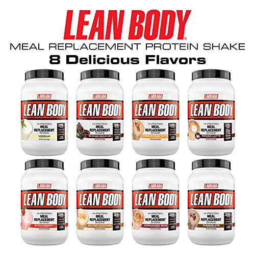 Labrada Nutrition Lean Body Hi-Protein Meal Replacement Shake, Vanilla, 2.47-...