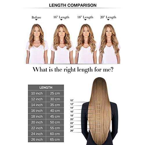 Lacerhair 22 Inch Balayage Tape in Hair Extensions Human Hair Ombre 2/12 Dark...