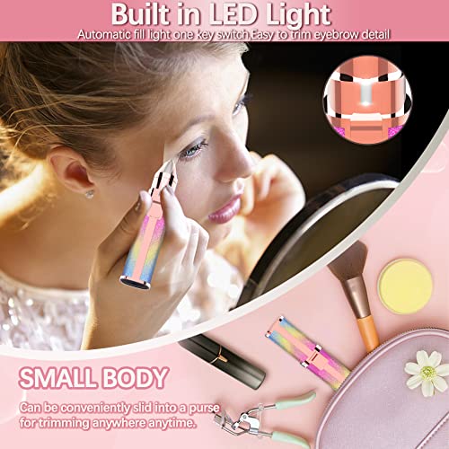 Facial Hair Removal for Women,Eyebrow Razor for Women,Electric Eyebrow Trimme...