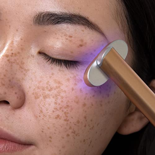 5-in-1 Dual Color Light Therapy Wand Complete Kit for Face and Neck | Microcu...