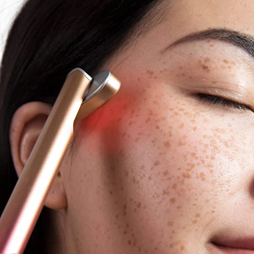 5-in-1 Dual Color Light Therapy Wand Complete Kit for Face and Neck | Microcu...