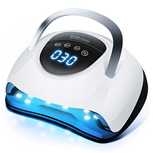 220W UV LED Nail Lamp UV Light Nail Dryer for Nails Gel Polish with 57 Lamp B...
