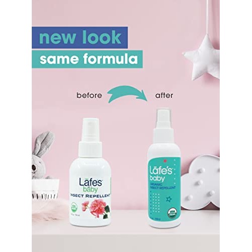 Lafe's Baby | DEET Free - Organic Baby Insect Repellent | Organic, No Alcohol...