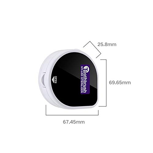 SmartSF UV Toothbrush cover,Toothbrush sterilizer Case, Wall Mount Toothbrush...